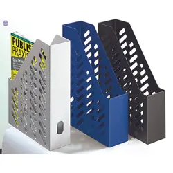 HAN Stehsammler Klassik antistatischer, schwermetallfreier Kunststoff lichtgrau , DIN A4