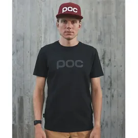 Poc logo Kurzarm-t-shirt - Uranium Black - 2XS