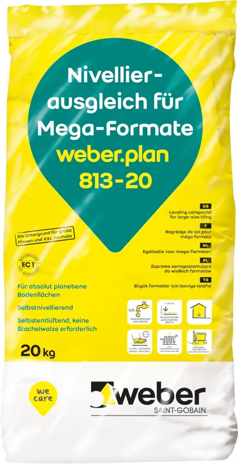 Weber.plan 813-20 Nivellier Ausgleichsmasse