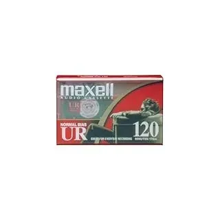 Maxell 108010 UR 120 Minuten Normalschrägband