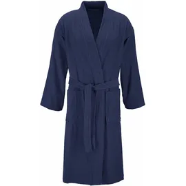MY HOME Bademantel Travel blau XXL