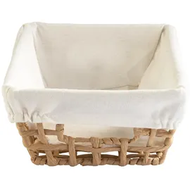 Home4You Aufbewahrungskorb 30 x 20 cm 2-tlg. beige-braun