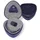 Windrose Kleine Herzdose merino moda/dunkelblau