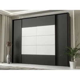 Forte Narago 270 x 210 x 61 cm schwarz/weiß