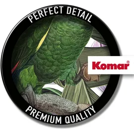 KOMAR Hibiscus Flirt - 40 x 40 cm", - Bild Auf Keilrahmen - Modern Naturmotiv