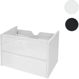 Mendler Waschbeckenunterschrank 50 x 60 cm Weiß