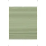 GARDINIA EASYFIX Plissee Greta zum Klemmen, Blickdichtes Faltrollo, Alle Montage-Teile inklusive, Mintgrün, 50 x 130 cm (BxH)