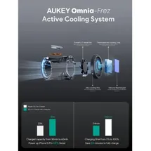 Aukey Induktions-Ladegerät 15W MagFusion Pro LC-MC311A Ausgänge Magnetanschluss