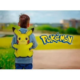 Canenco Pokemon Pikachu - Plüsch-Rucksack - 34 cm - Gelb