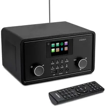 Medion P85027 Internetradio (DAB UKW Radio, Spotify Connect, WLAN, Bluetooth, Streaming, Equalizer, Farbdisplay, USB, AUX, Wecker, Schlummerf... - schwarz