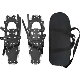 vidaXL 3 in 1 Schneeschuhe Silber/Schwarz L