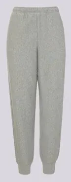 NIKE HOSE W NK STDO OS JOGGER FLC HVY - Grau - L