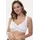 DORINA Bügelloser BH "Georgina", Damen, Gr. 75, Cup B, weiß, Jersey, Obermaterial: 75% Baumwolle, 19% Polyamid, 6% Elasthan, unifarben, BHs, mit Spitze, stützendes Unterbrustband, Full-Cup