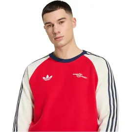 adidas Arsenal London Sweatshirt 2025/26 Rot/Weiß Herren Gr. M