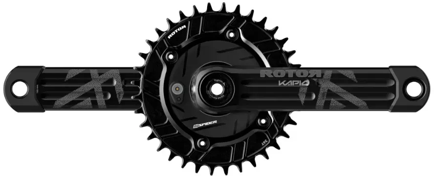 ROTOR Powermeter Set MTB INSpider | Kapic Kurbel 1-fach | Q-Ring