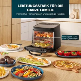 Princess Heißluft-Fritteuse 01.182494.01.001 schwarz