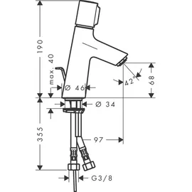 Hansgrohe Talis Select S 80 Einhandmischer (72040000)