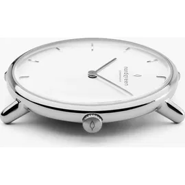 Nordgreen Native Quarz Edelstahl 32 mm NR32SILEBRXX