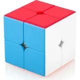 Maomaoyu Zauberwürfel 2X2 2X2X2 Original Speed Stickerless Magic Cube Puzzle Mag