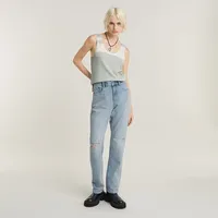 G-Star Viktoria High Straight blau (23/30), Lässig, Baumwolle, Denim