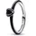 Pandora ME Schwarzes Chakra Herz Ring 193088C01 Damenring
