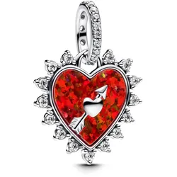 Pandora 793667C01 Charm-Anhänger Silber Drehbarer Pfeil im Herz