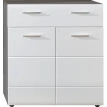 INOSIGN Sovana 80 x 87 x 35 cm hochglänzend / weiß