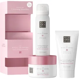 RITUALS The Ritual of Sakura Geschenkset Trial Set Body Scrub 125 g + Body Cream 70 ml + Duschschaum 50 ml