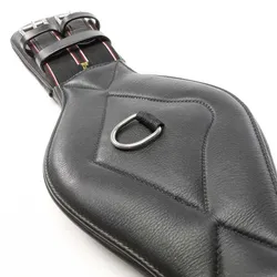 Kavalkade Kurzgurt Softleder COMFORT  elastisch - schwarz - 50