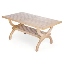 aea Gartentisch 130 x 80 x 65 cm Braun