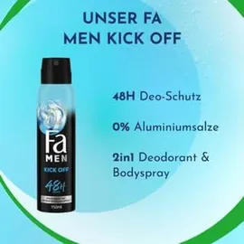 Fa Pflege Men Deodorant Kick Off 12 x 150 ml