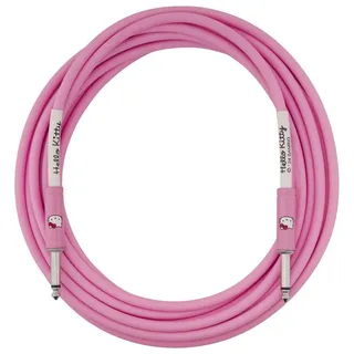 Fender Fender® Hello Kitty® Instrumentenkabel, 18,6 Zoll, Rosa