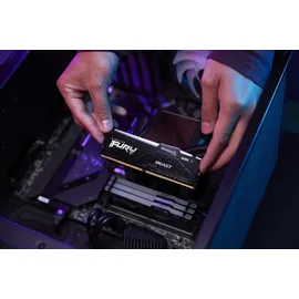 Kingston FURY Beast DDR5 6000MT/s RGB 32GB Kit (2x16GB) CL30 Schwarz KF560C30BBEAK2-32