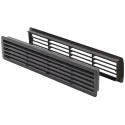 Ms Beschläge Lüftungsgitter Türlüftung Kunststoff Rustikal 457mm x 92mm