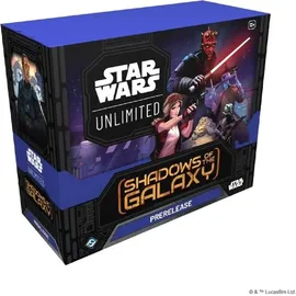 fantasyflightgames Star Wars: Unlimited - Shadows of the Galaxy PRERELEASE-Box