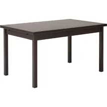 Hammel Furniture Esstisch HAMMEL FURNITURE "Basic Dinex, schnell innenliegende Einlegeplatten ausziehbar", grau (wenge), B:140cm H:76cm T:90cm, Tischplatte: Furnier gebeizt und lackiert, Gestell: Massivholz, Tische, Furnier / Massivholz, in zwei Breiten, stabiler dänische