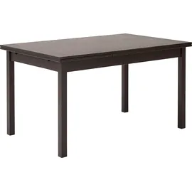 Hammel Furniture Esstisch HAMMEL FURNITURE "Basic Dinex, schnell innenliegende Einlegeplatten ausziehbar", grau (wenge), B:140cm H:76cm T:90cm, Tischplatte: Furnier gebeizt und lackiert, Gestell: Massivholz, Tische, Furnier / Massivholz, in zwei Breiten, stabiler dänische