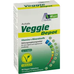 Avitale Veggie Depot Vitamine+Mineralstoffe Tabletten