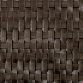 zaunzu® Sichtschutzstreifen 26 m braun Rattan