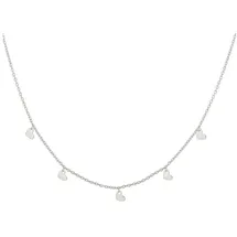 Cai Kette mit Anhänger 925 Silber rhodiniert Weiß