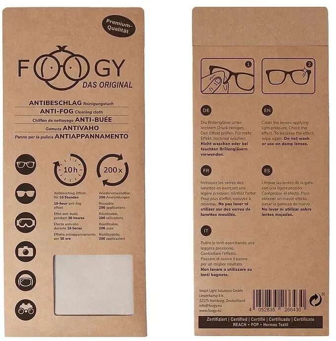 Foogy FOOGYVAHO Antibeschlagbehandlung