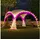 Swing&Harmonie LED Event Pavillon 3,6 x 3,6m DomeShelter Garten Pavillion inkl. Solarmodul Pavilion Designer Gartenzelt Camping Pavilon Partyzelt mit Beleuchtung - Harmonie