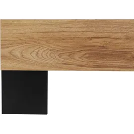 WIMEX Futonbett WIMEX "Malmö, Bett Made in Germany", grau (plankeneichefarben, graphit), B:168cm H:94cm L:210cm, Betten, Futonbett, im beliebten Industrial look, 3 Breiten zur Auswahl