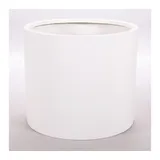 eleganteinrichten Pflanzkübel Ø 80 x 70 cm perlmutt weiß