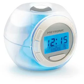 METRONIC 477007 Wecker Nature weiß