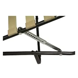 veraflex s.r.l. Veraflex Tokio Premium Klappbett 80x197 cm mit Höhenverstellbarem Kopfteil | Ideal als Gästebett und Reisebett