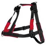 Trixie Lead N Walk Soft Hundegeschirr - Black - S–M