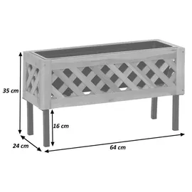 Mendler HWC-P86 64 x 24 x 35 cm Braun