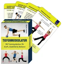 Steffen Verlag Tiefenmuskulatur: 55 Trainingskarten für Kraft, Stabilität & Balance (Trainingsreihe von Ronald Thomschke)