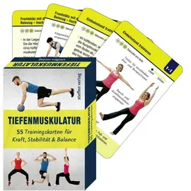 Steffen Verlag Tiefenmuskulatur: 55 Trainingskarten für Kraft, Stabilität & Balance (Trainingsreihe von Ronald Thomschke)